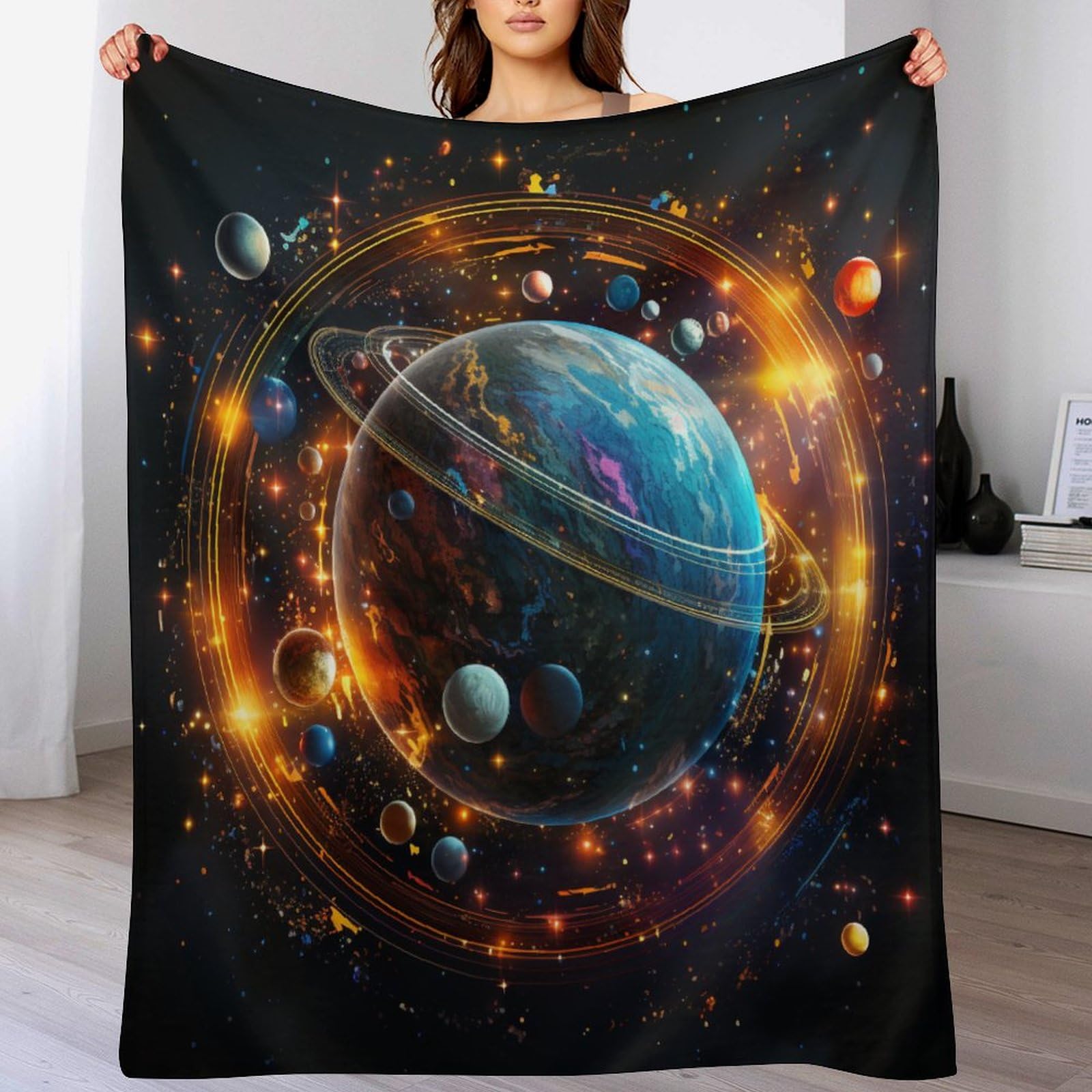 Couverture en flannel super doux ultra luxueuse et chaude 130x180cm