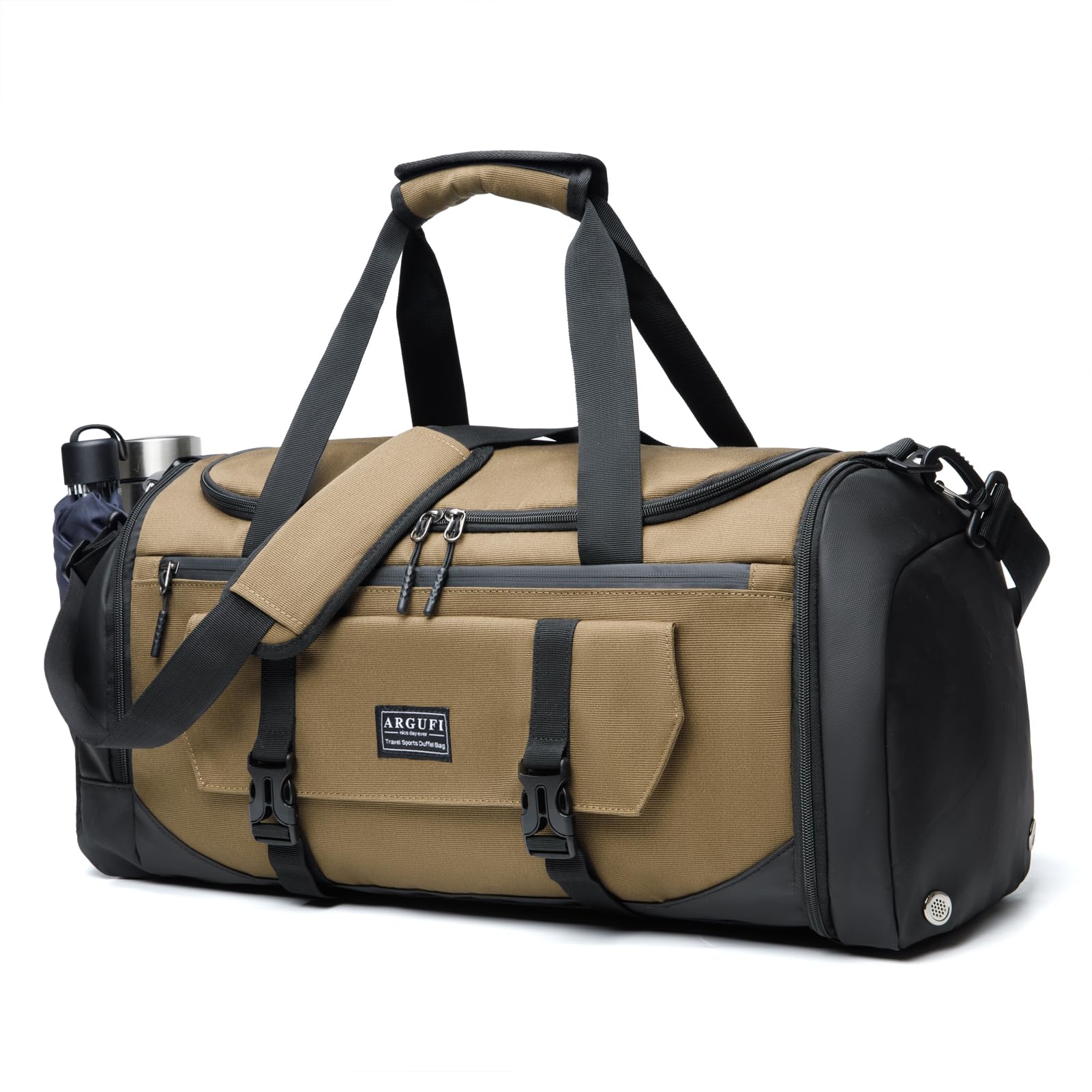 ARGUFI Gym Bags For Men & Women With Shoes Compartment And Wet Pocket, Sports Duffle Bag, Workout Bags For Gym Swimming Yoga,Waterproof Weekend