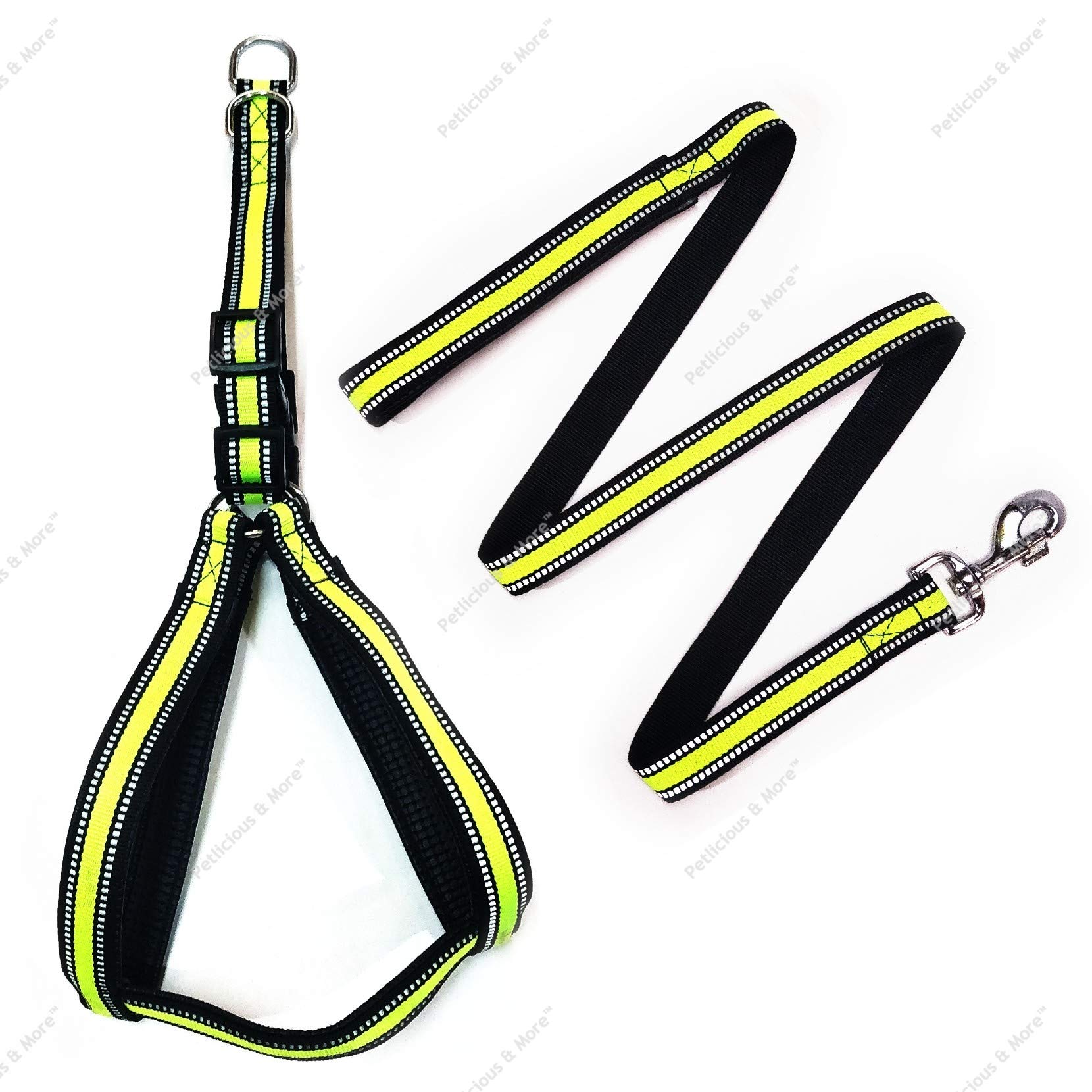 Petlicious & More Padded & Reflective Harness & Leash Set for Maxi & Large Dogs - Parrot (B07R4K5875) Amazon Price History, Amazon Price Tracker