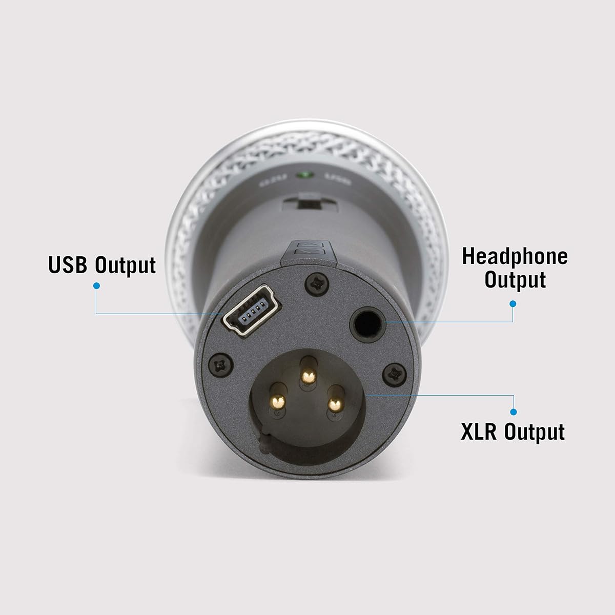 Samson Q2U USB/XLR Dynamic Microphone view 4