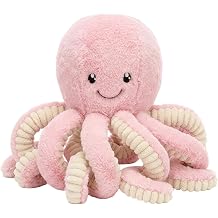 1 Pcs 22 cm Octopus Plush, Cuddly Soft Toy for Emotional Comfort and Decorative Display, Stuffed Animal with Premium Materials