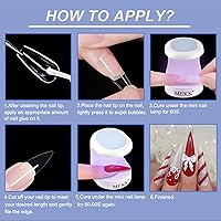 Vista 5 de MEKK Mini luz UV para uñas de gel, lámpara de uñas LED UV de un solo dedo de 16 W, lámpara portátil de curación profesional pequeña, diseño compacto