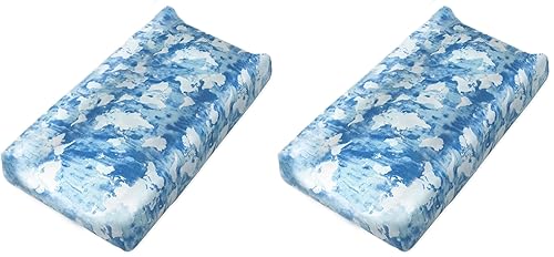 Miniatura 36 de HonestBaby Funda para cambiador de algodón orgánico, brújula, talla única