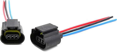 Miniatura 4 de Alla Lighting H13 9008 H13LL Enchufe hembra, adaptador de arnés de cableado de alambre para faros delanteros con luz, focos para lámparas antiniebla