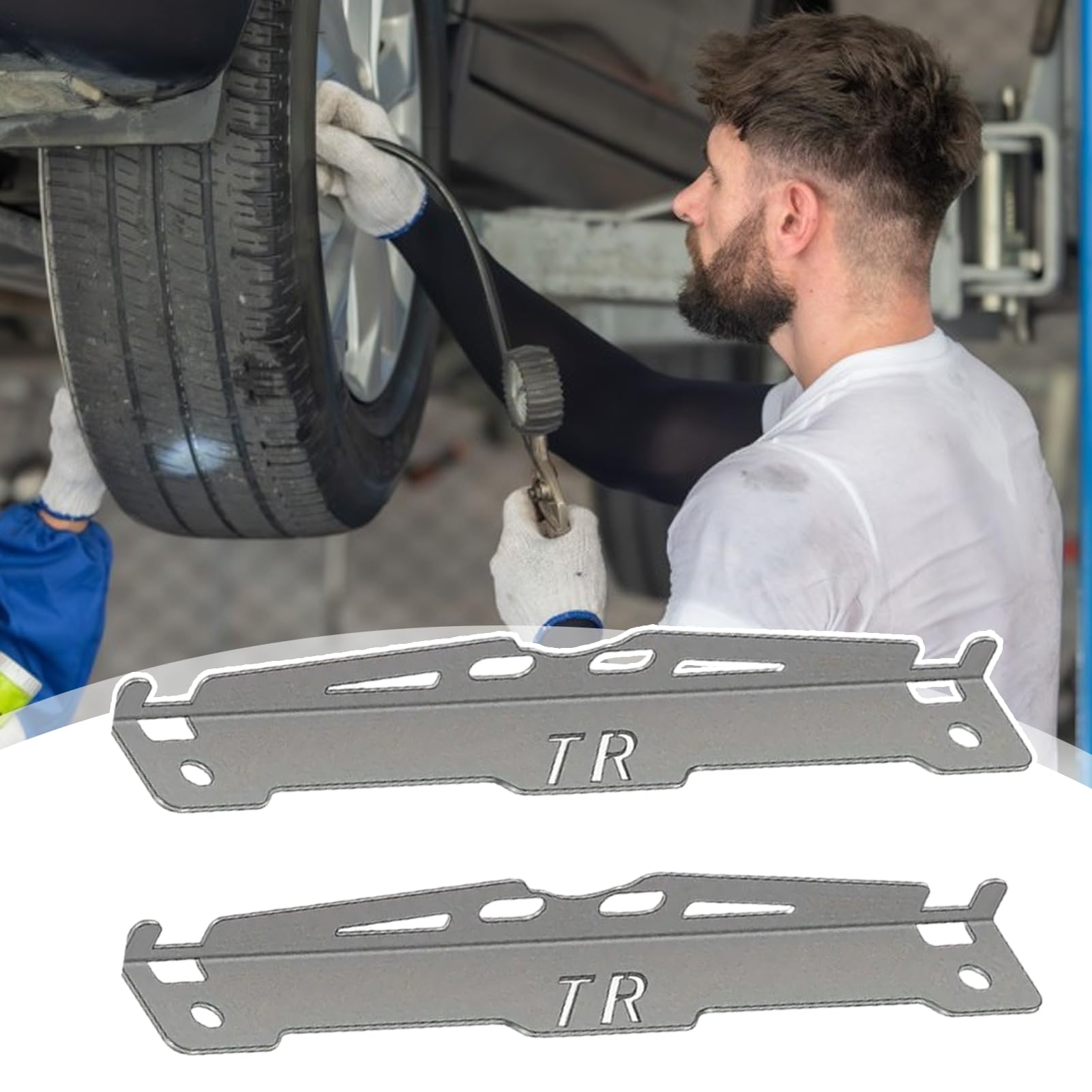 Kit De Herramientas Para Alineación De Ruedas 2 Piezas Placas De | Placa Para Equilibrado De La Convergencia Para SUV, Garaje, Taller En Casa, Coche, Moto, Exterior
