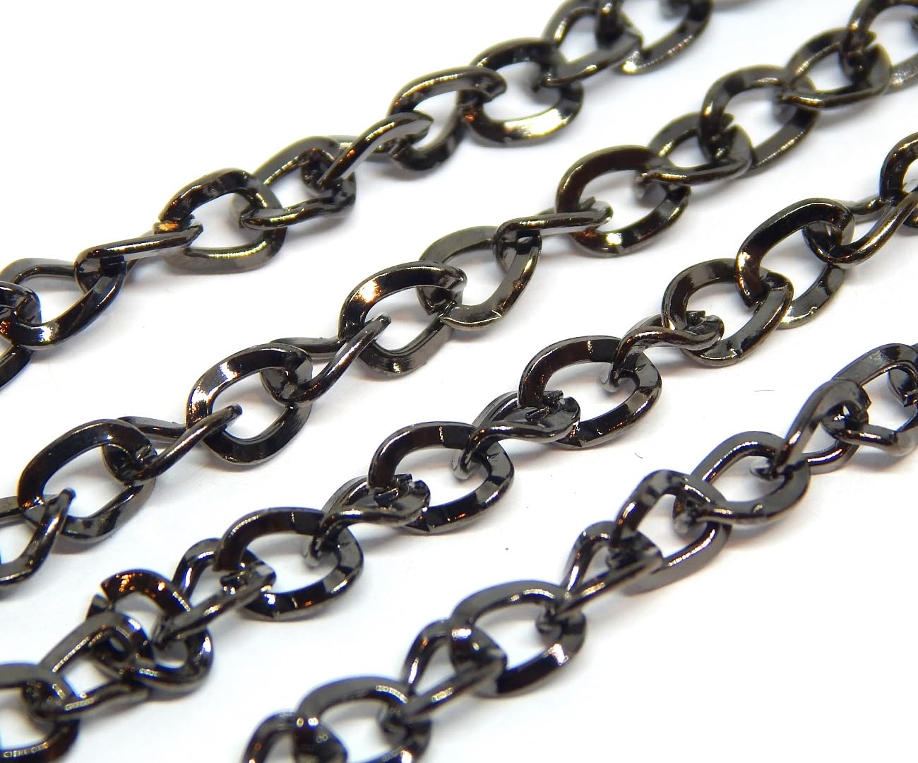 Kit Catene Per Gioielli Fai Da Te AFASOES - 10 Metri Nero 2mm, Con 20 Chiusure E 50 Anelli - Foto 11