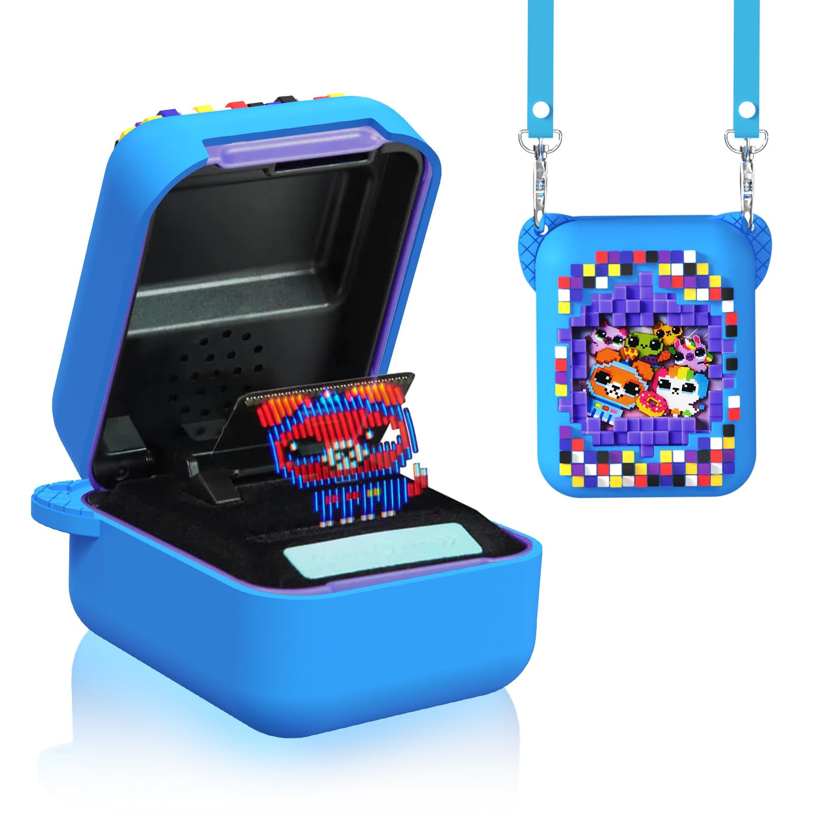 Schutzhülle Für Bitzee Digital Pet - Silikon Tasche Mit Tragebändchen