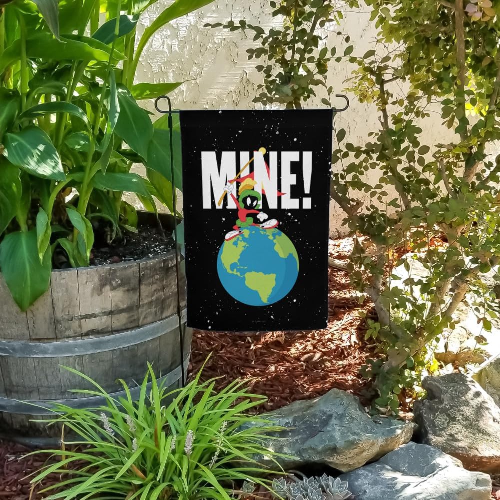 Looney Tunes Marvin the Martian Mine Garden Yard Flag