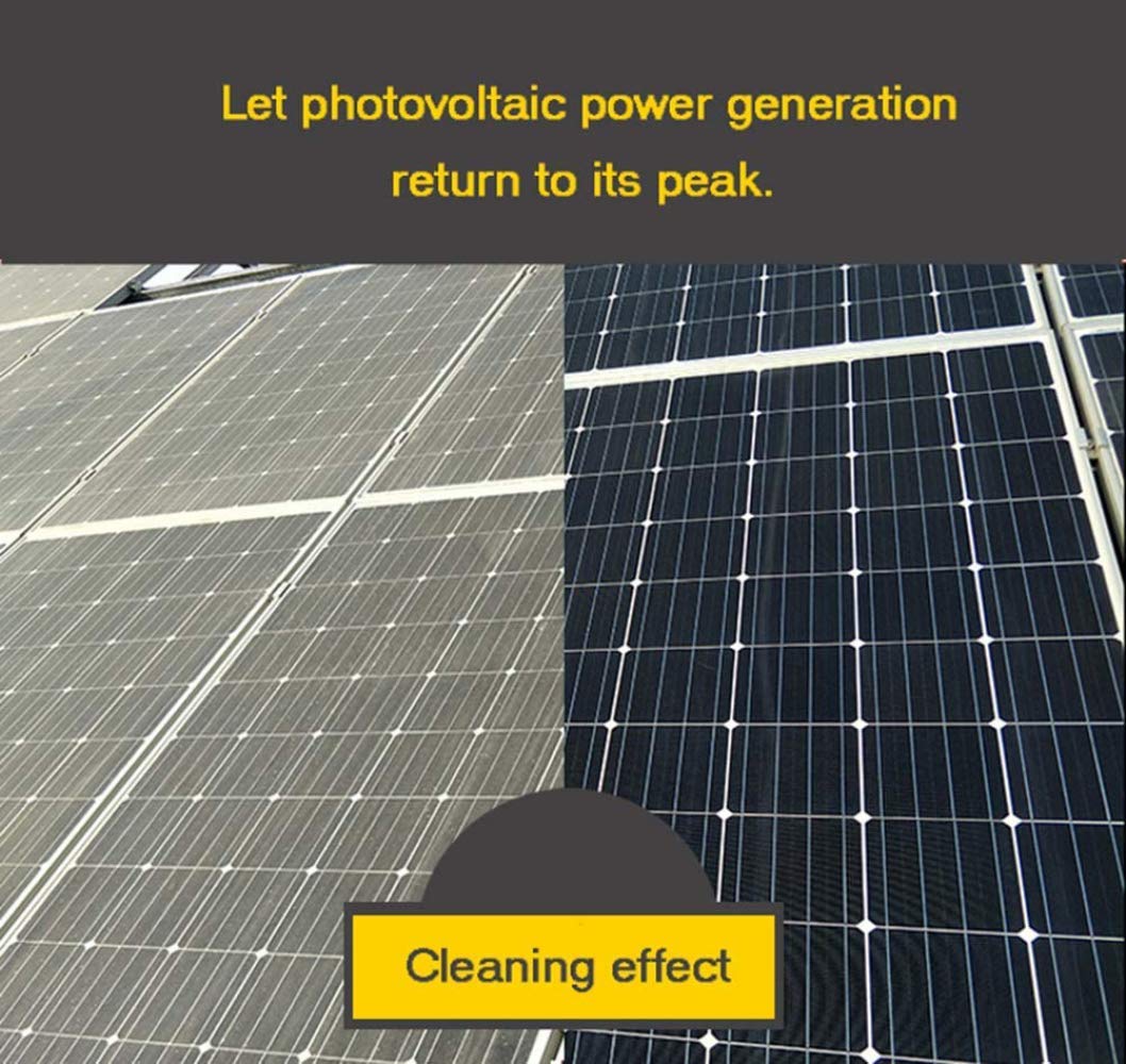 Limpiador fotovoltaico para limpiar ventanas 4M-12M, cepillo telescópico alimentado por agua, limpieza de ventanas, limpiador extensible, herramientas de limpieza de techos de invernadero