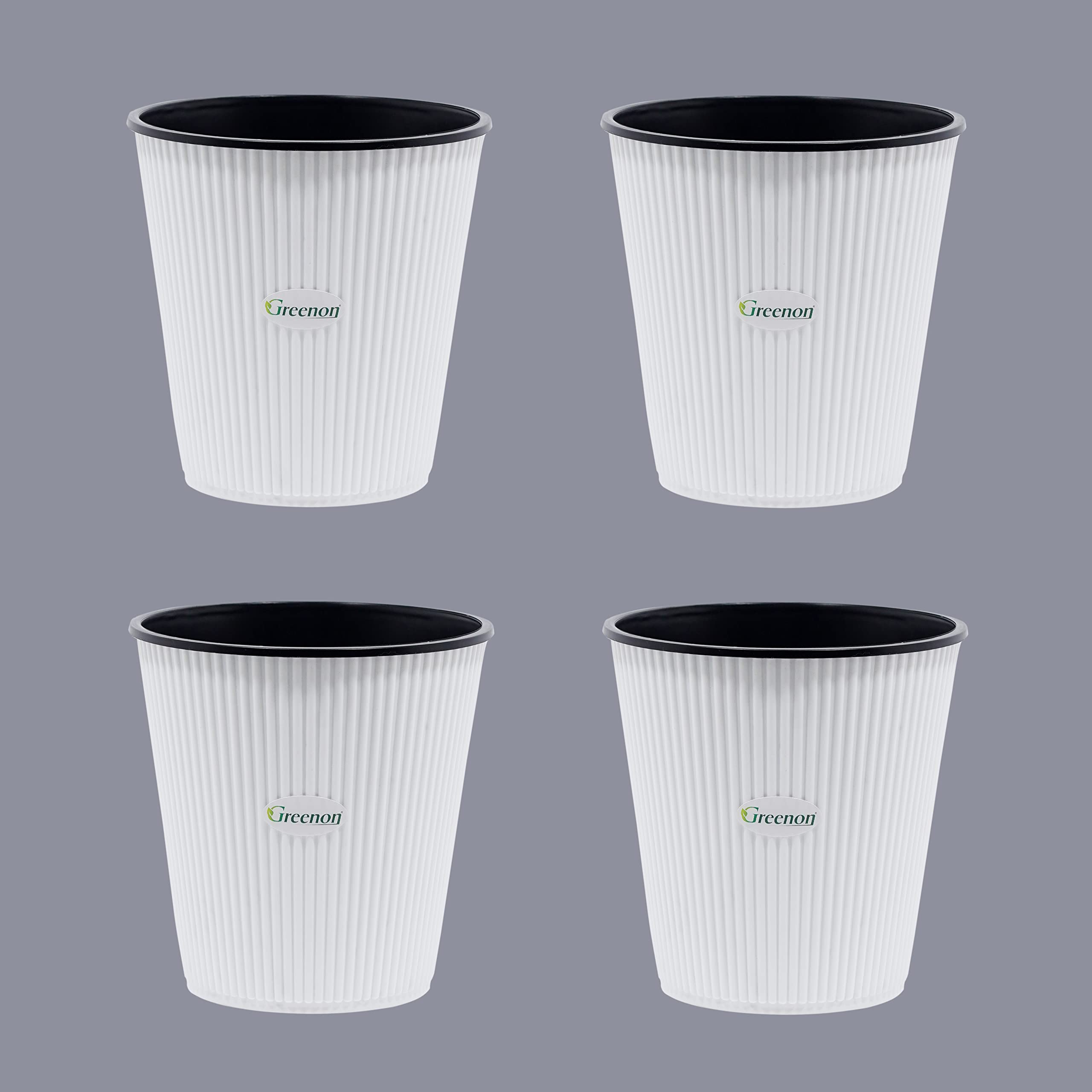 GREENON 7" Self-Watering Plant Pots - Set of 8 -22 GREENON 7" Self-Watering Plant Pots - Set of 8 -22