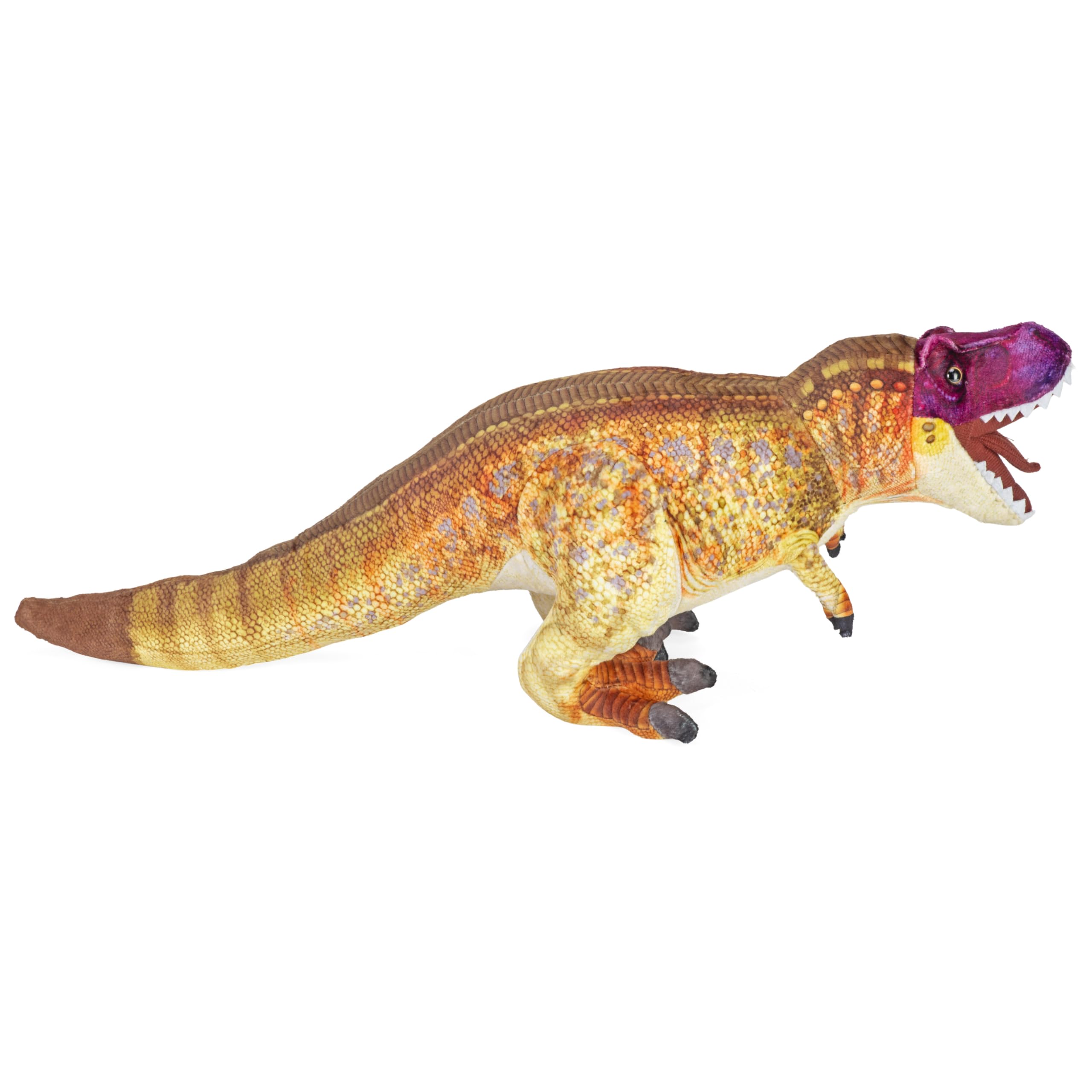Wild Republic Artist Dino Collection Tirano saurio Rex, 38 cm, para Regalar a niños; Juguete de Peluche Relleno de Material Hecho de Botellas de Agua recicladas
