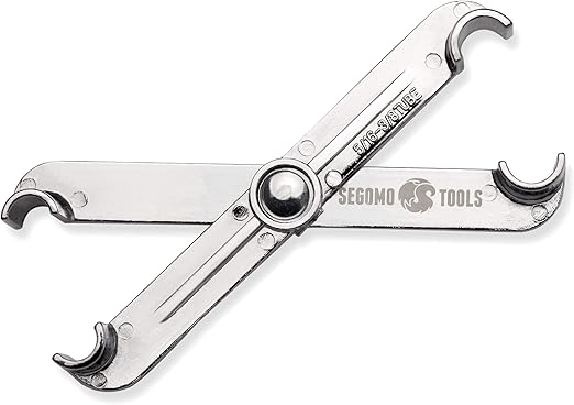Segomo Tools Fuel Line Disconnect Tool - 5/16 Inch & 3/8 Inch Fuel Filter Tool for Quick Disconnection - Fuel Line Disconnect Tools for Fuel, A/C Line Service, Heaters - FUEL01