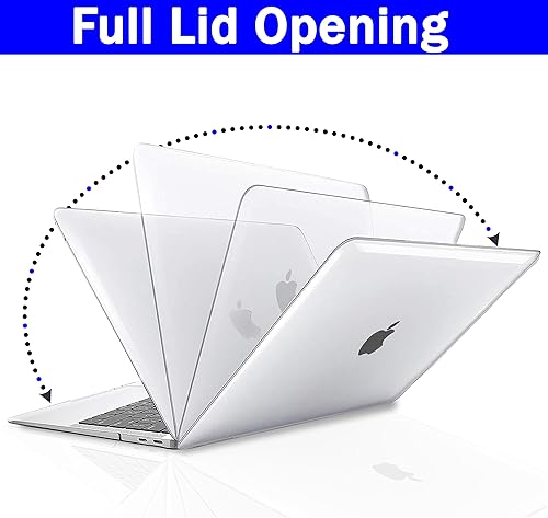 Miniatura 5 de Funda para MacBook Air de 15 pulgadas 2024 2023 Release M3 A3114 M2 A2941, pantalla de retina líquida, carcasa rígida de plástico, cubierta de