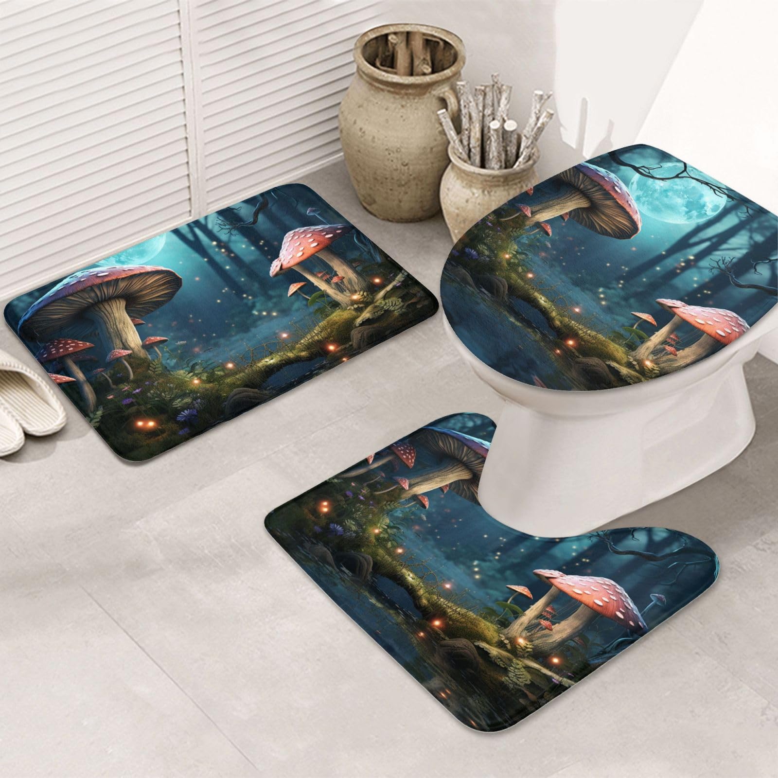 Tapis de salle de bain absorbant pour éviter l'humidité et protéger le sol
