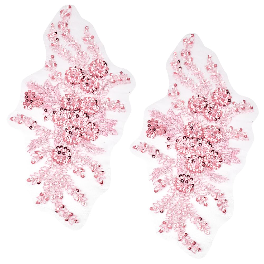 Yulakes 1 pièce d'application en forme de plume à paillettes, à coudre, décolleté en dentelle et bordure en strass, patch pour bricolage, décolleté, robe de mariée Yulakes 1 pièce d'application en forme de plume à paillettes, à coudre, décolleté en dentelle et bordure en strass, patch pour bricolage, décolleté, robe de mariée