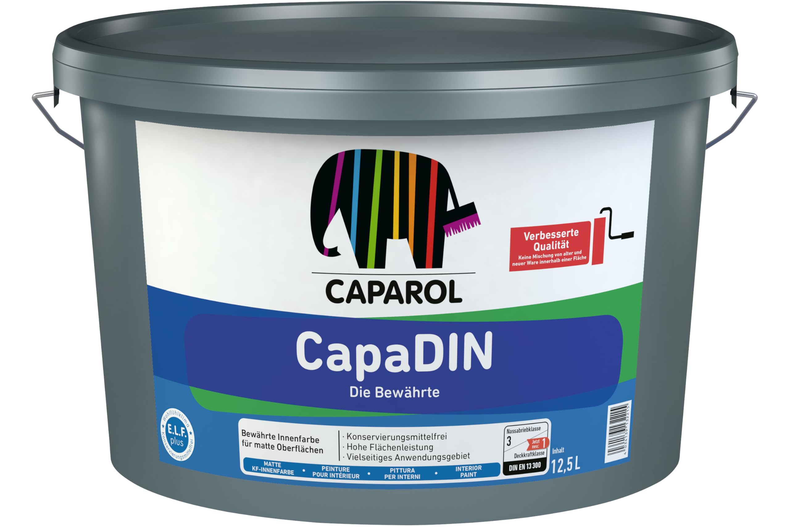 Caparol CapaDIN 12,5 Liter Weiß
