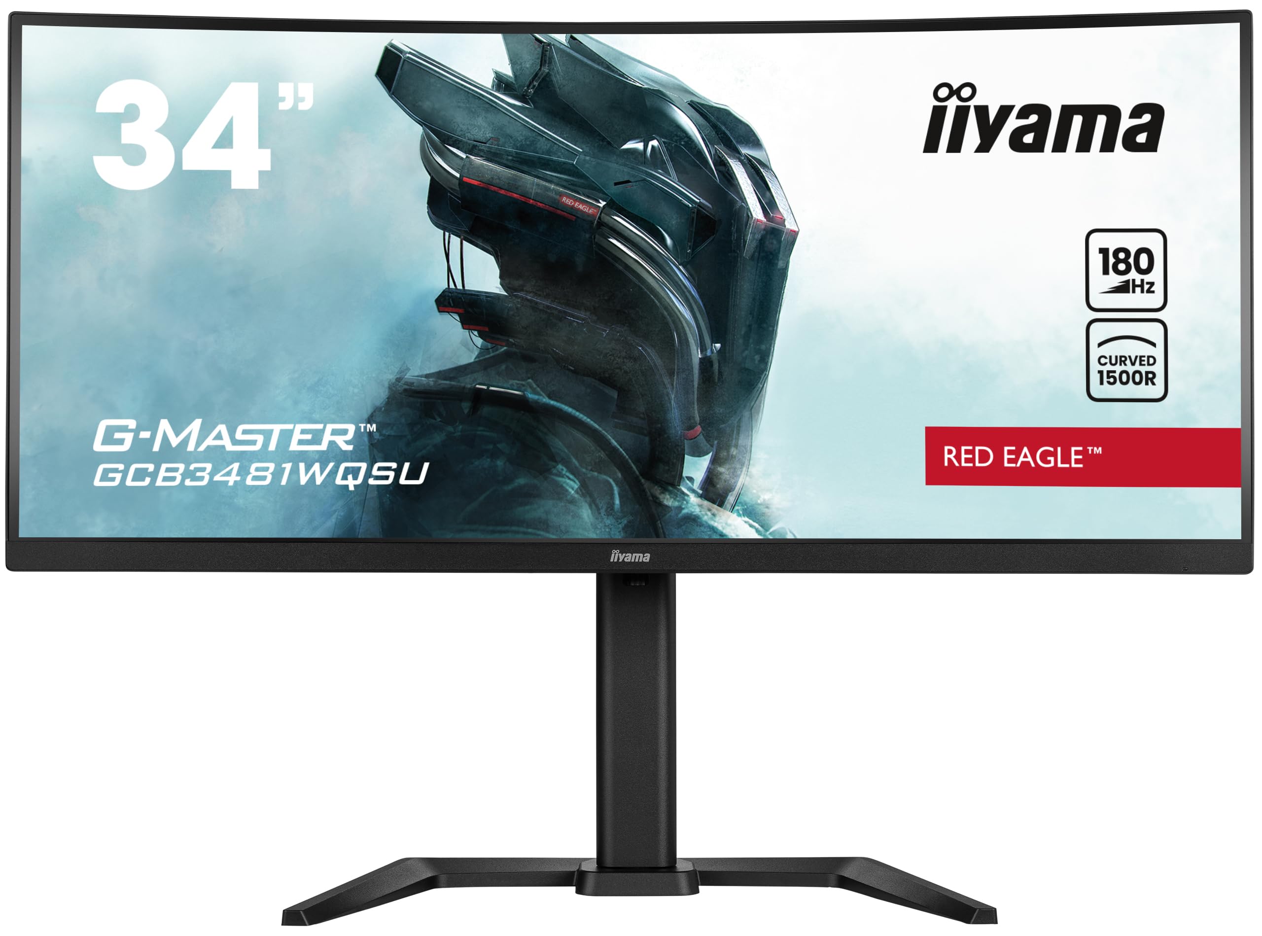 iiyama GCB3481WQSU-B1, 86.4 cm, VA, Curve, 3440x1440/165Hz, 2H2DP