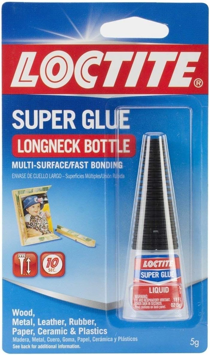 Loctite 0.18 fl. oz. Liquid Super Glue Bottle (Clear, 6-Pack)