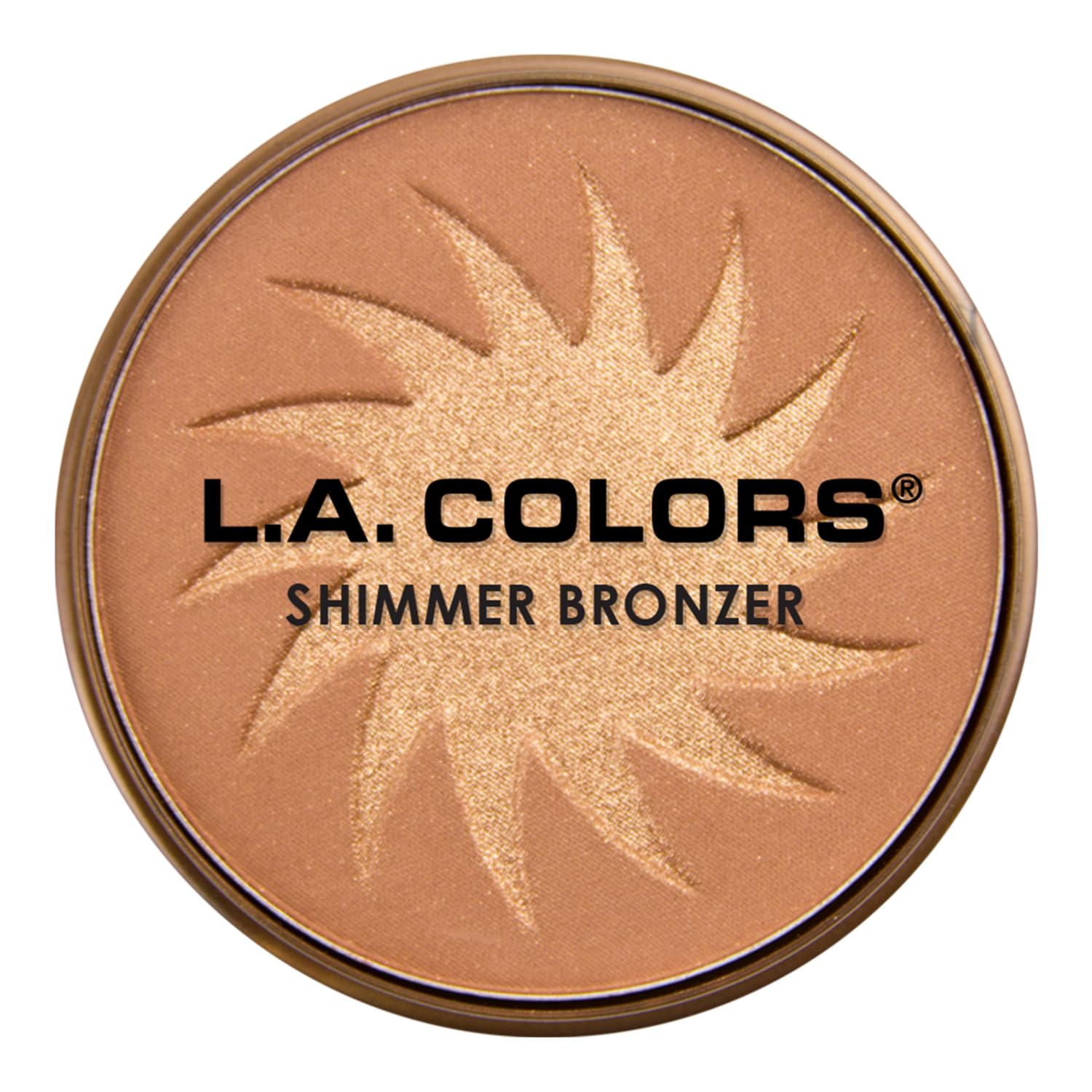 L.A. COLORS Shimmer Bronzer, Bronze, 12 g-image-2