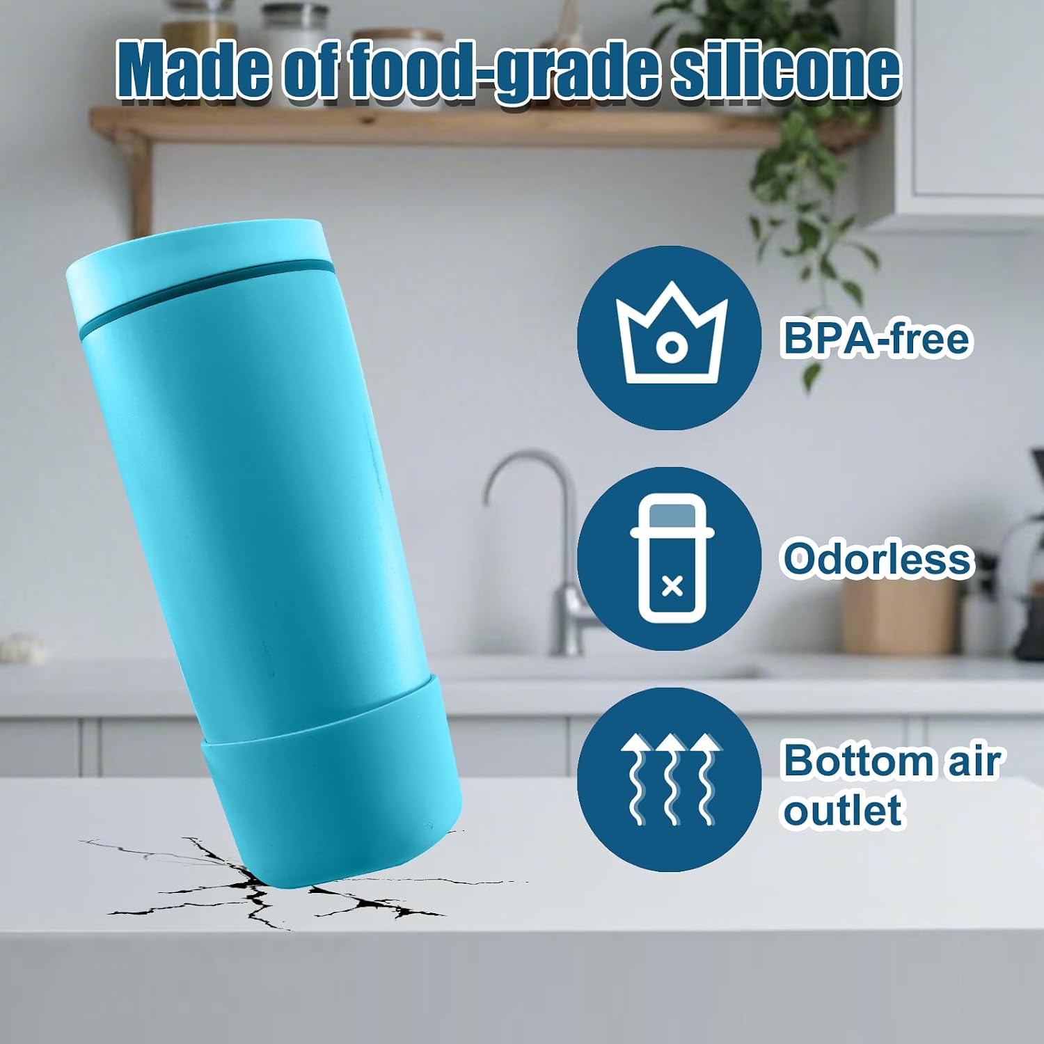 2pcs Silicone Boot for Owala SmoothSip Slider 12oz 20oz image 5