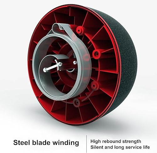 Miniatura 5 de Rueda de rodillo de abdominales, ejercicio abdominal, entrenador de núcleo, equipo de entrenamiento de rebote automático para fortalecer los