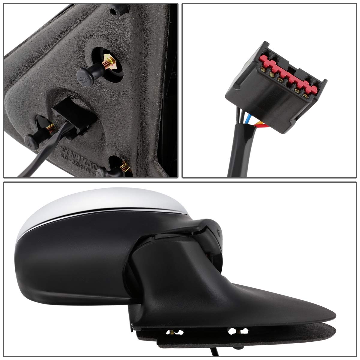 Amazon.com: DNA Motoring OEM-MR-FO1321159 Factory Style Powered+  