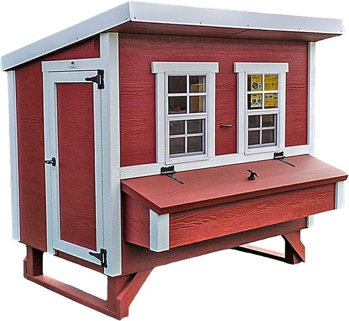 OverEZ Classic Large Chicken Coop for Up to 15 Chickens