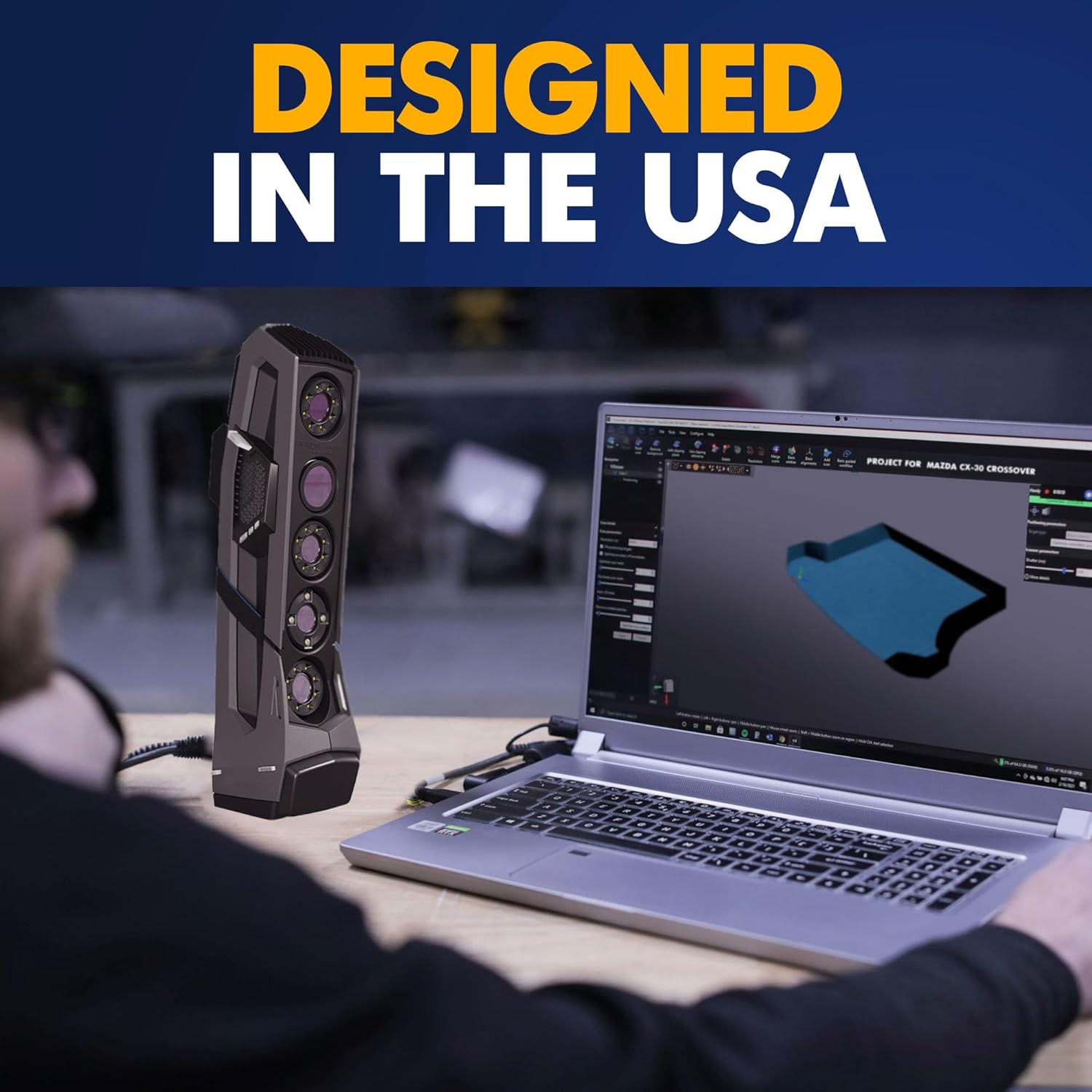 Premium Cargo Liner for Mazda CX-30 Crossover 2020-2025- 100% Protection - Custom Fit Car Trunk Mat - All-Season Black Cargo Mat - 3D Shaped Laser Measured Trunk Liners for Mazda CX-30 - Image 5