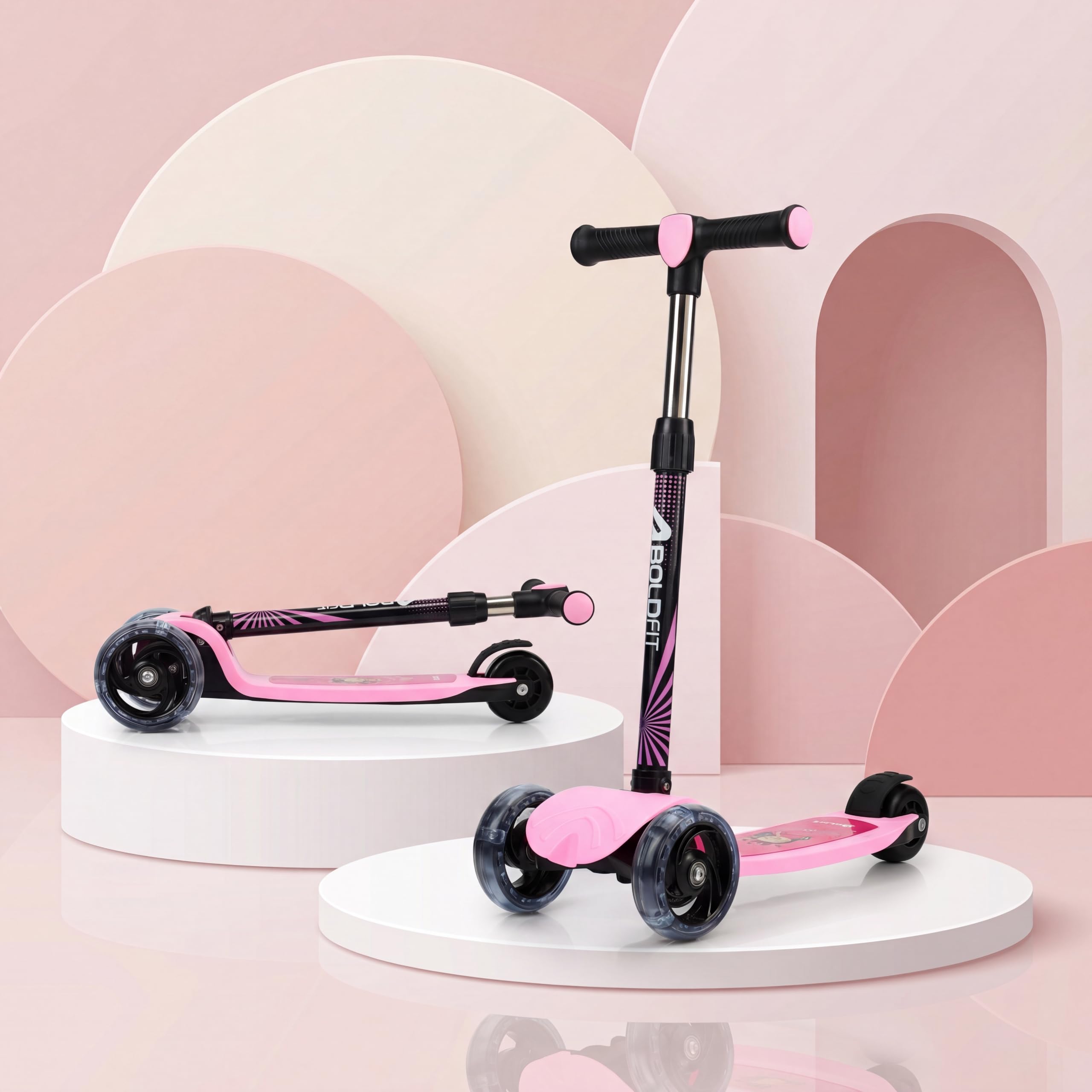 Boldfit Kids 3 Wheel Scooter - LED Lights & Foldable! -9 Boldfit Kids 3 Wheel Scooter - LED Lights & Foldable! -9
