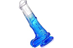 Enjoy Horny Horse Dildo with 100% Skin-safe Cups and Vivid Textures