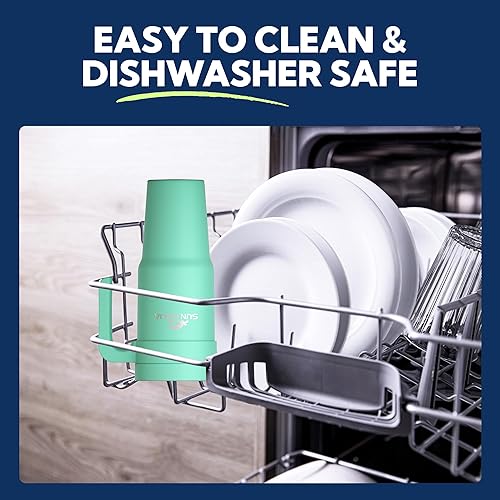 Miniatura 5 de SUN NINJA - Vaso de 40oz - Verde Claro