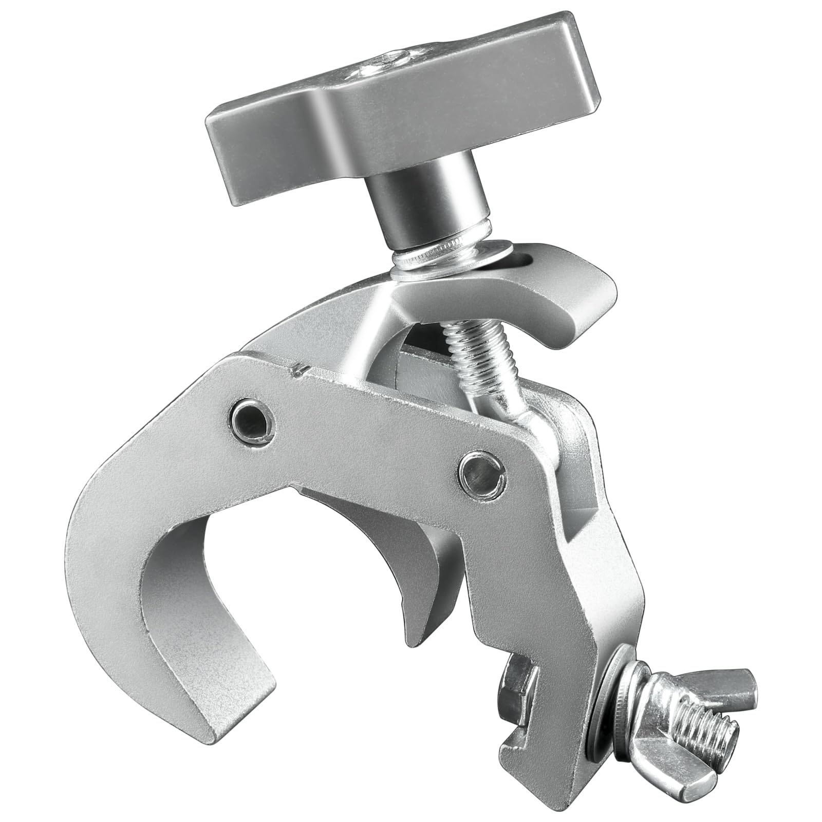 Équipement et accessoires d'éclairage de scène, Pinces en C en aluminium pour échafaudages, durables et réglables, 40-52 mm, avec une portée de 150 kg/330 lb (Lot de 4)