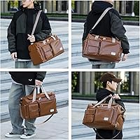 Vista 150 de Pequeña bolsa de gimnasio para mujer, bolsa de viaje con compartimento para zapatos