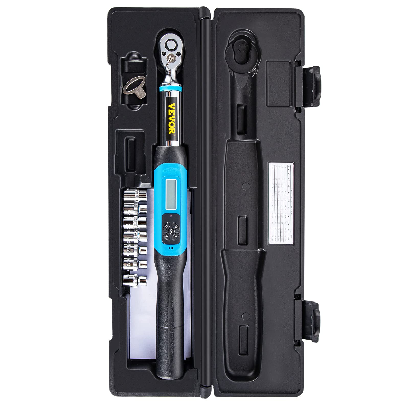 Buy VEVOR Digital Torque Wrench, 3/8" Drive Electronic Torque Wrench