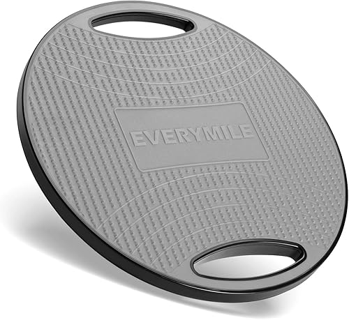 Miniatura 9 de EVERYMILE Wobble Balance Board, Exercise Balance Stability Trainer Portable Balance Board with Handle for Workout Core Trainer Physical Therapy &