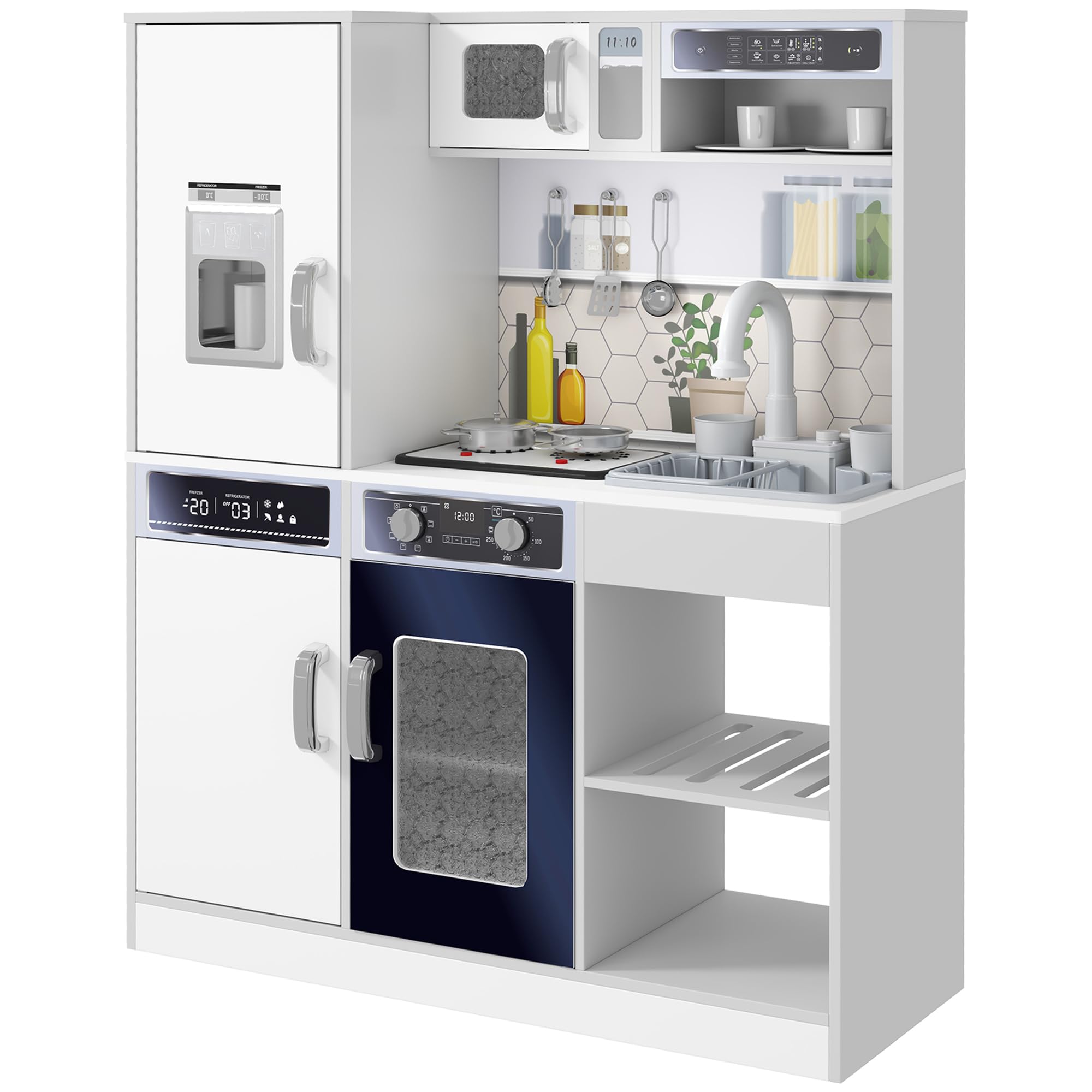 CHICAMPERA Induktionskocher Spielzeug - Mit Licht & Sound Für Spielküchen