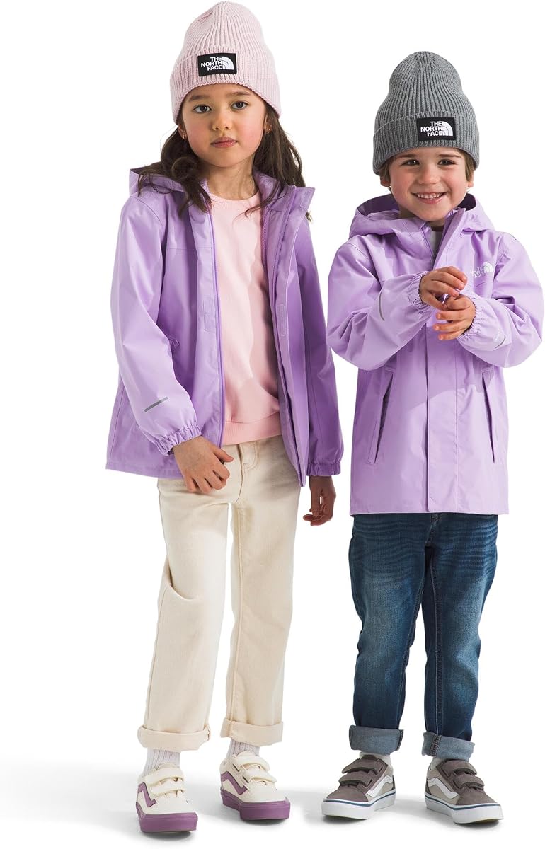 Chaqueta impermeable Antora para niños THE NORTH FACE | Impermeable, transpirable, capucha de 3 piezas, bolsillo seguro con cremallera para las manos.