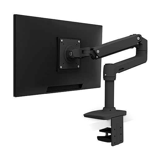 Ergotron LX - Brazo para monitor, color negro Negro