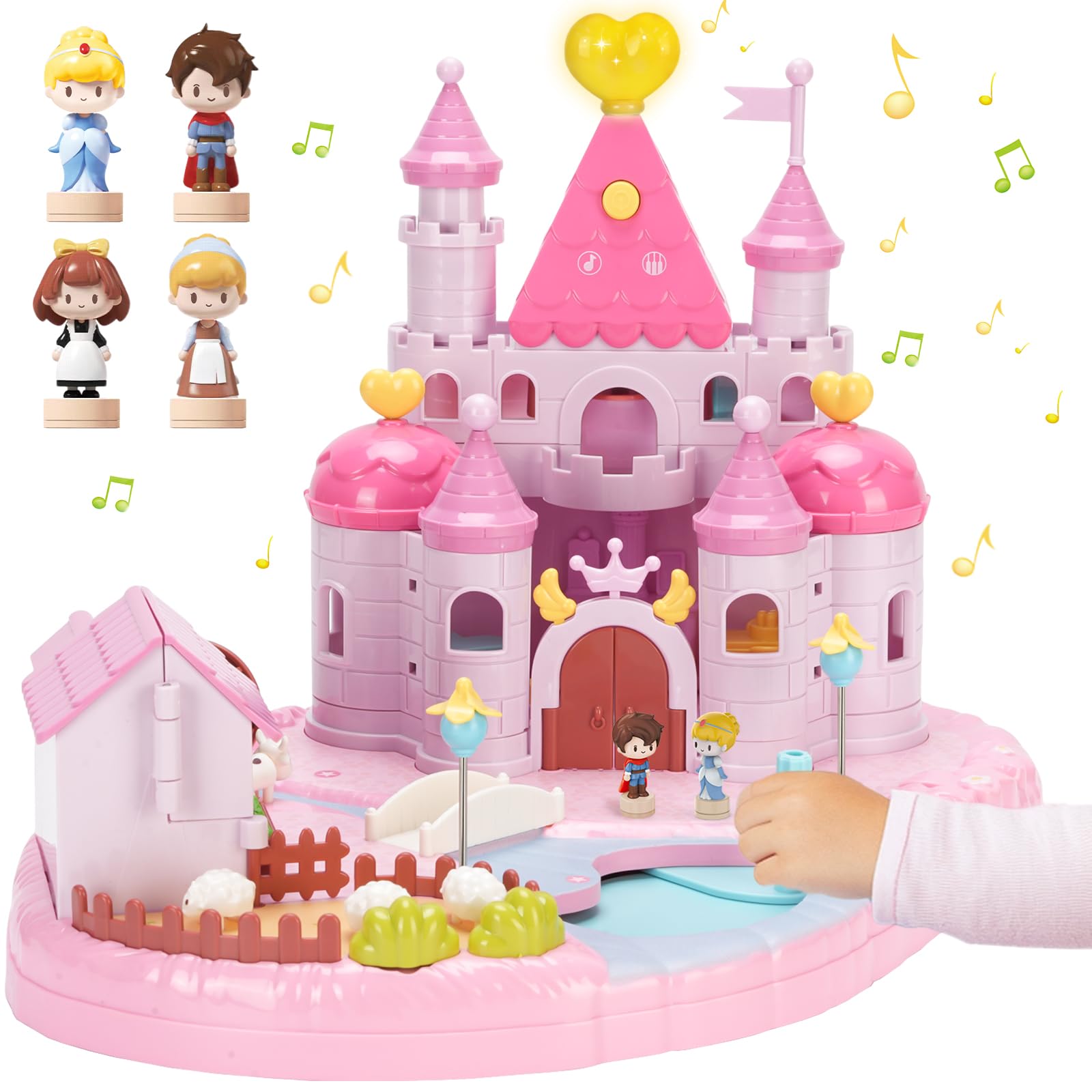 Dolls Princess Castle For Kids Fygurso Dream Princess Castle