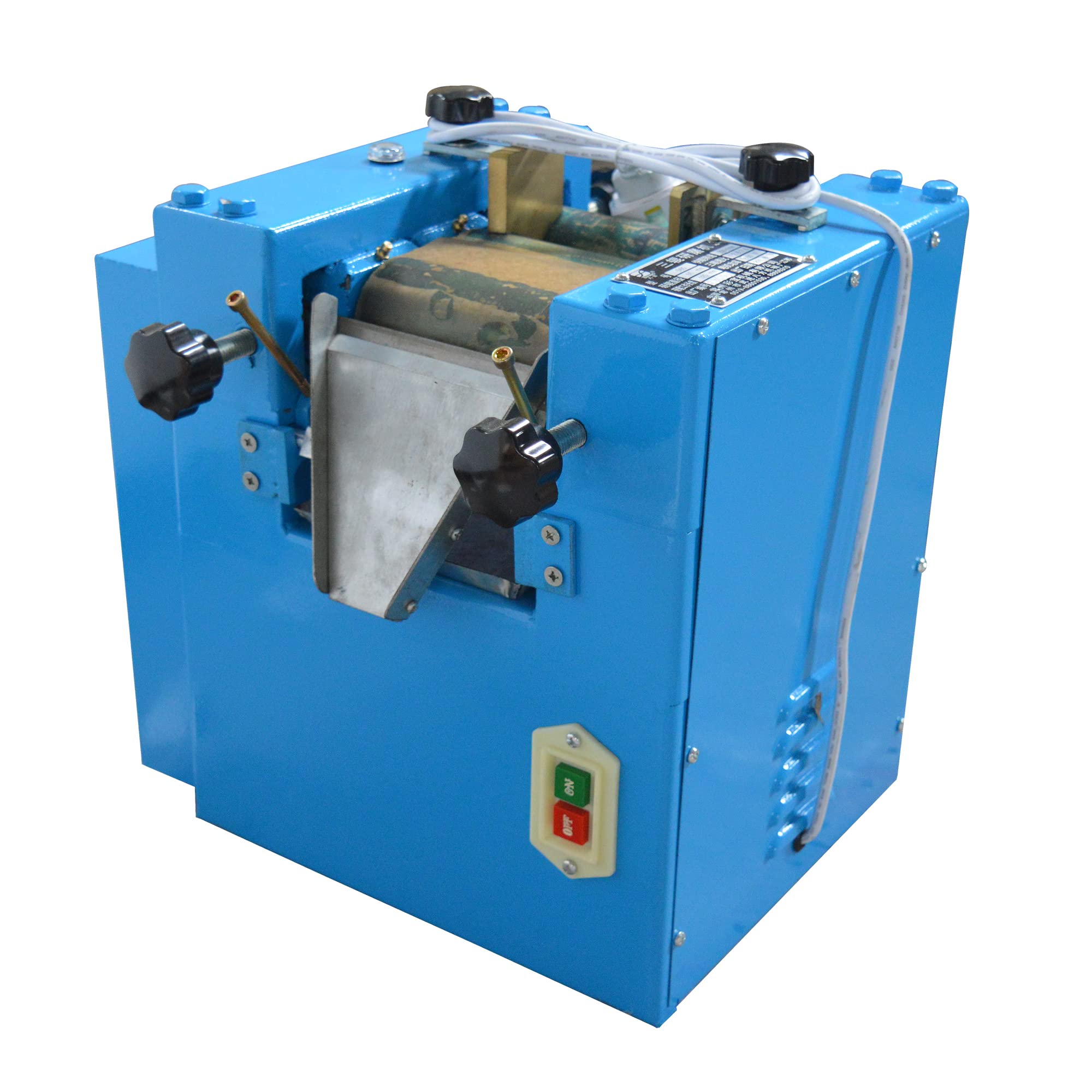 110V 750W Three Rolls Pigment Grinder Machine 3-18 m Ointment Milling Machine Water Cooling for Lab Paint Ink