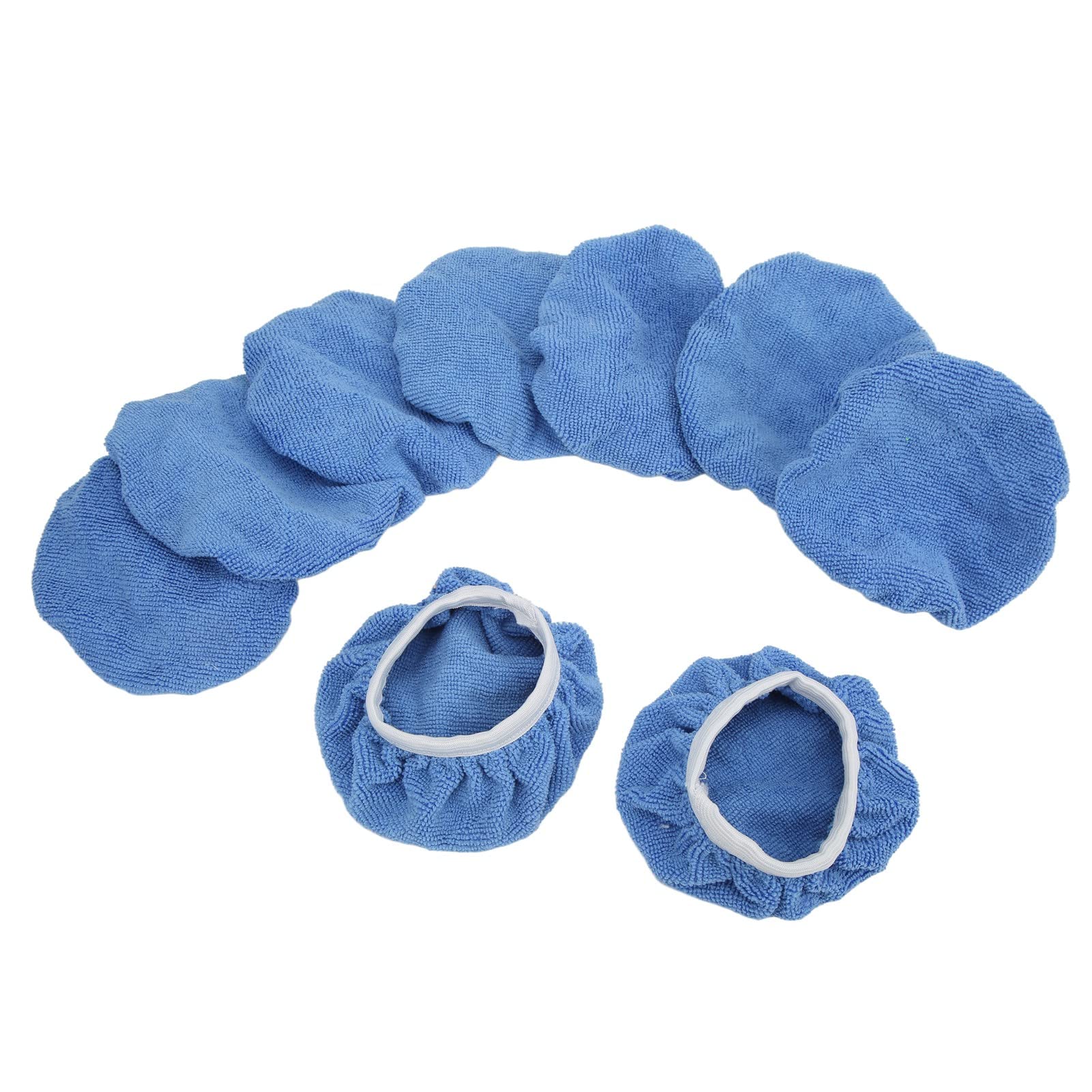 Jxngery Auto-Polierpad, Mikrofaser, für Autos, Motorräder, Schiffe, 20-teilig, 15,2 cm, Polier- und Polierhauben-Set