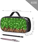 Game Pencil Case for Boys, Pen Holder Case Brush Pot Stationery Multifunction Pen Container Large Capacity Storage Pouch with Zipper Birthday Gifts Pen Box for Boys Men