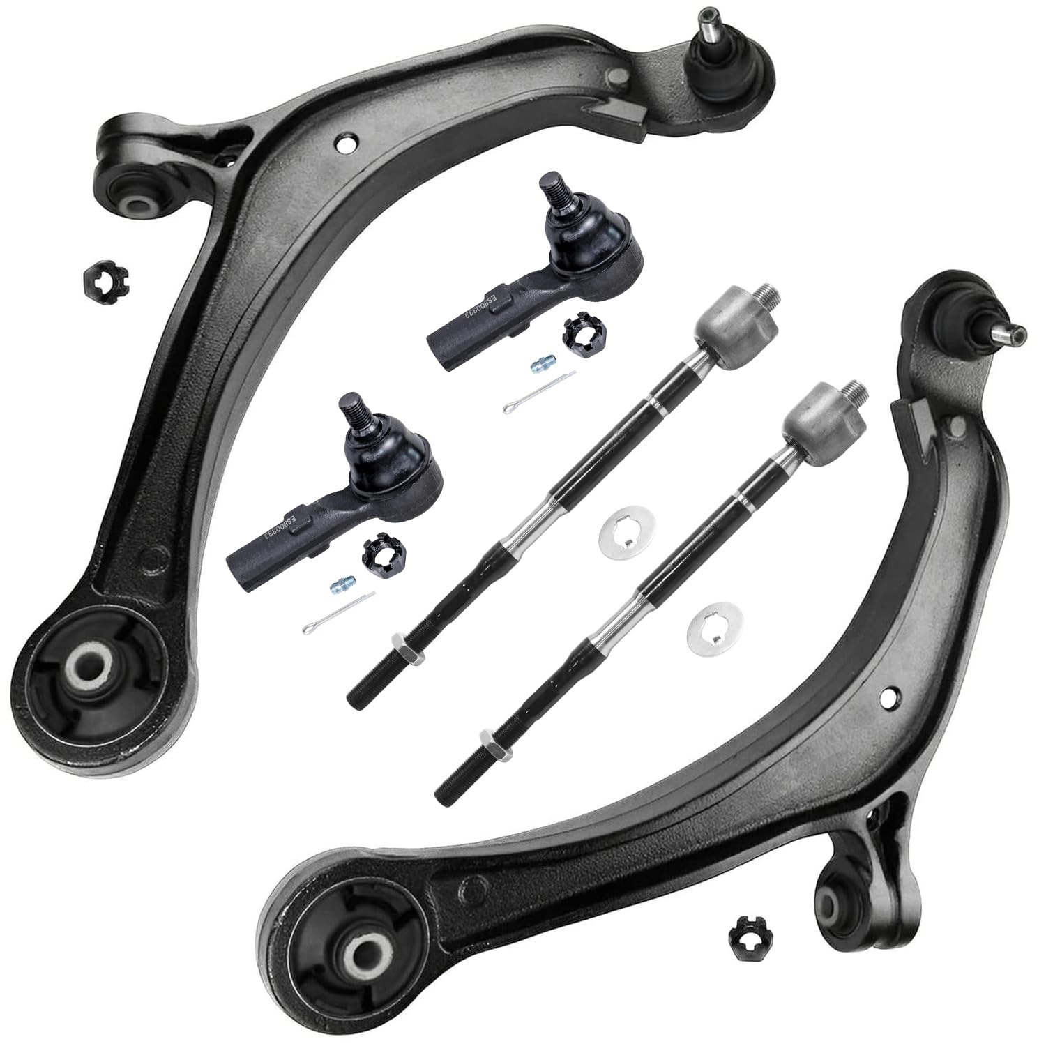 Detroit Axle - 6pc Front End Suspension Kit for 2011-2017 Honda Odyssey 2