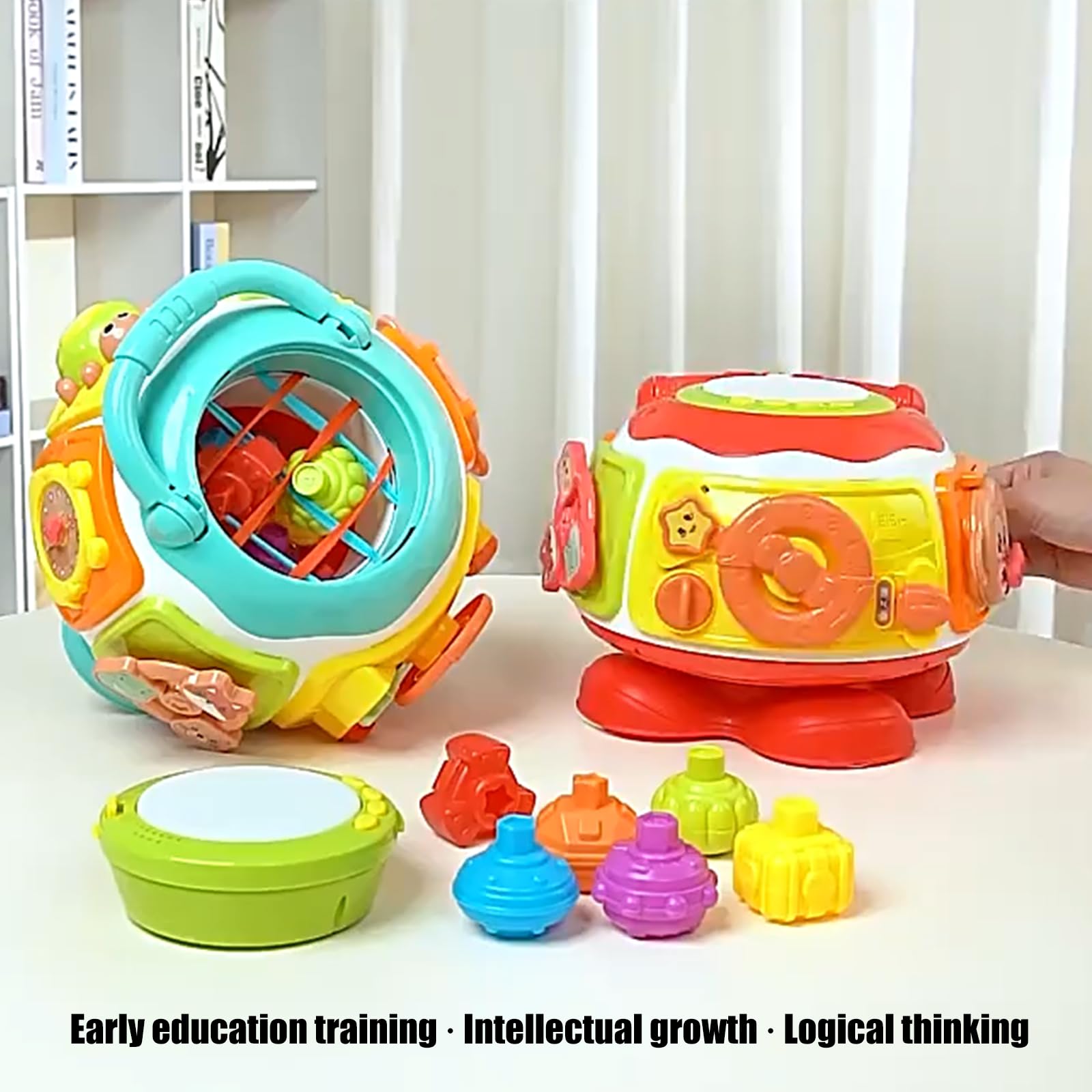 de Juegos educativa para bebés con clasificador de, Blue