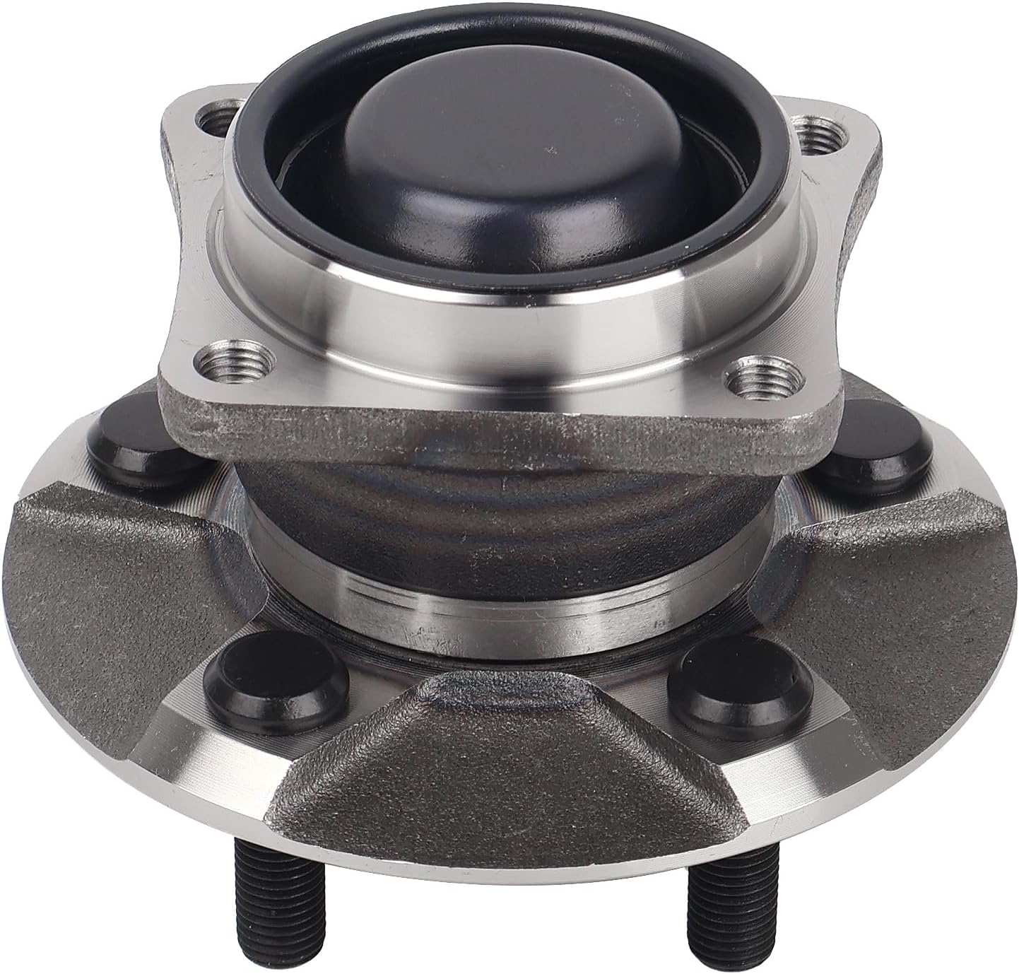 KUSATEC 512218 Rear Wheel Bearing and Hub Assembly Compatible with Toyota Celica Corolla Matrix 2000-2008, Pontiac Vibe 2003-2008, 5 Lug Bolts Without ABS