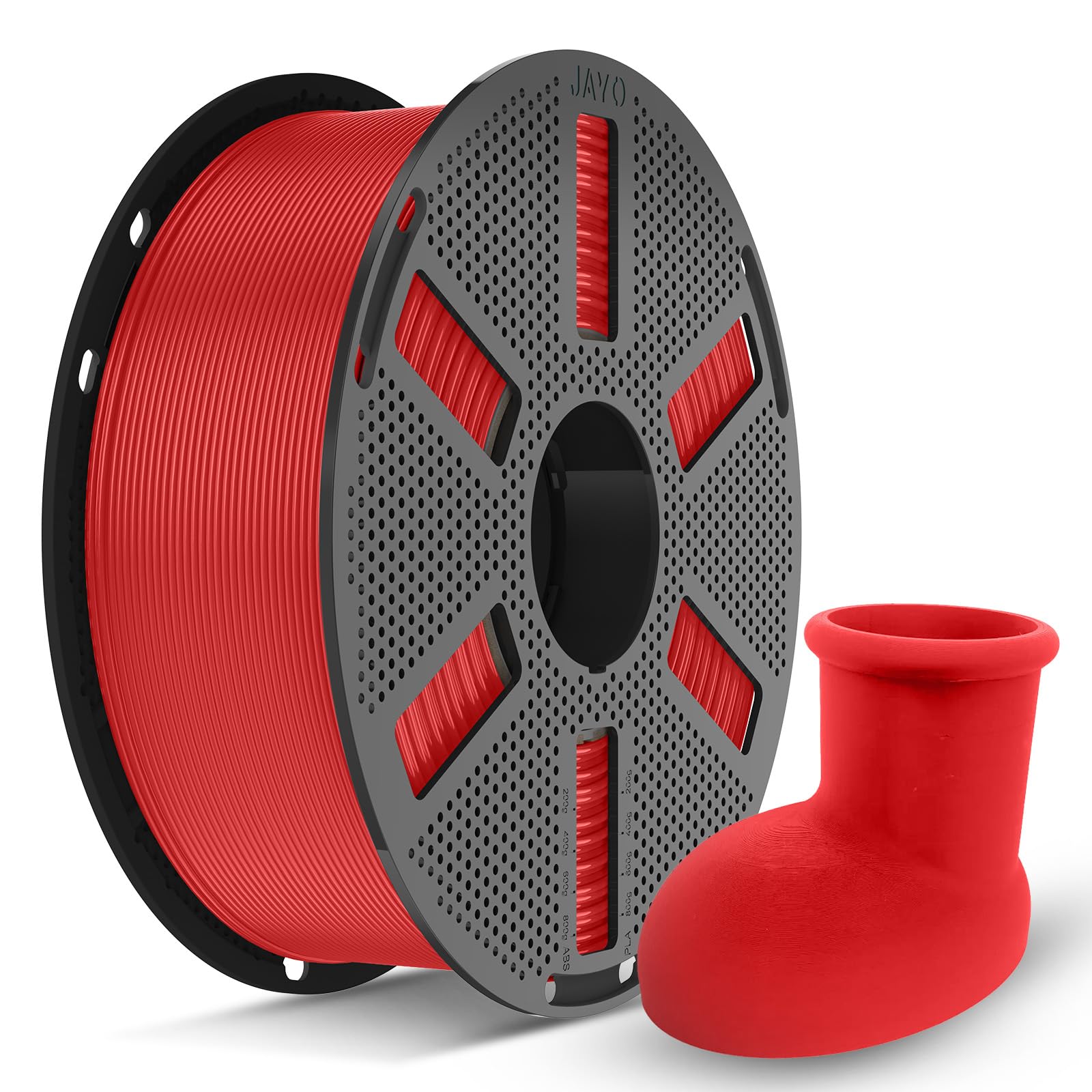 JAYO PLA Filament 4-Pack - Black 1.75mm -24 JAYO PLA Filament 4-Pack - Black 1.75mm -24