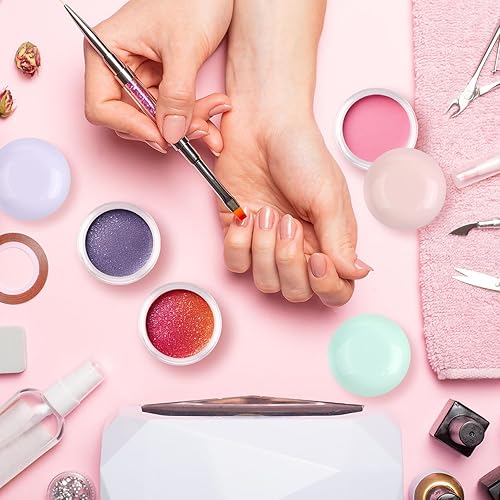 Miniatura 4 de RONRONS Tarros de viaje a prueba de fugas de 0.7 fl oz para cremas, recipientes de viaje con tapas, tarros pequeños para viajes, mini tarro de crema