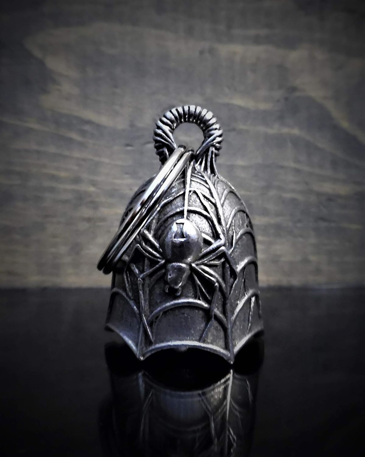 Bravo Bells Spider Bell - Biker Bell Accessory or Key Chain for Good Luck on The Road image 5