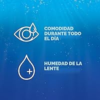 Vista 3 de Renu Solución para Lentes de Contacto, Fórmula Avanzada, Solución Multiuso con Estuche para Lentes, Limpia Suavemente, Desinfecta, Hidrata