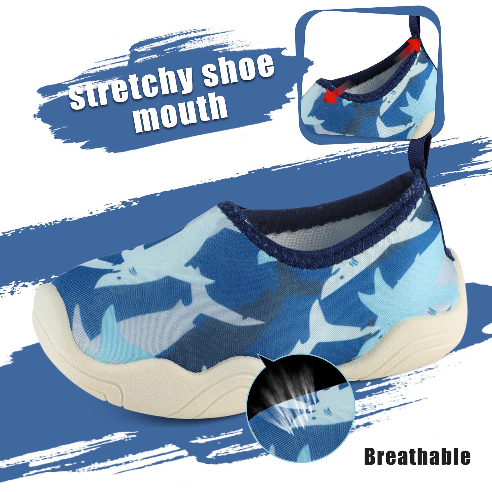 MK MATT KEELY Escarpines Niño Niña Agua Zapatos de Playa Antideslizante Calcetines de Piscina Surf Buceo